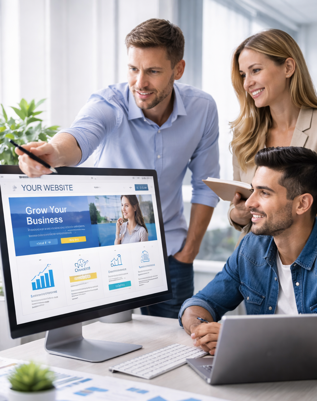 equipo de diseño web